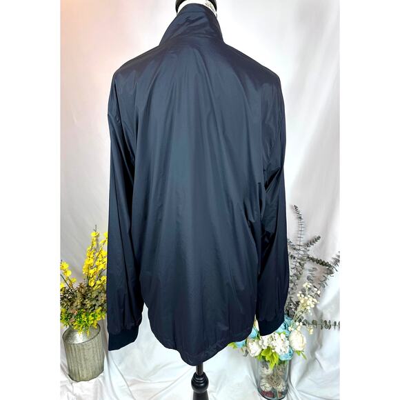 Piombo Regular High Neck Full Zip Fit Jacket Black XL - Picture 8 of 13
